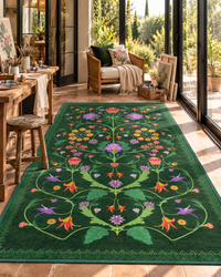 Tapis Salon Evergreen