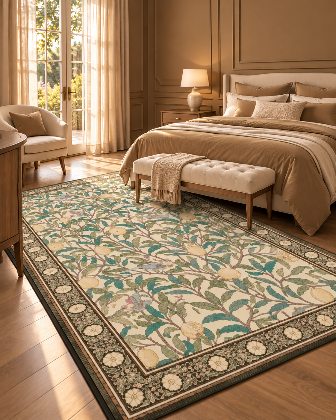 Tapis Salon Goldleaf