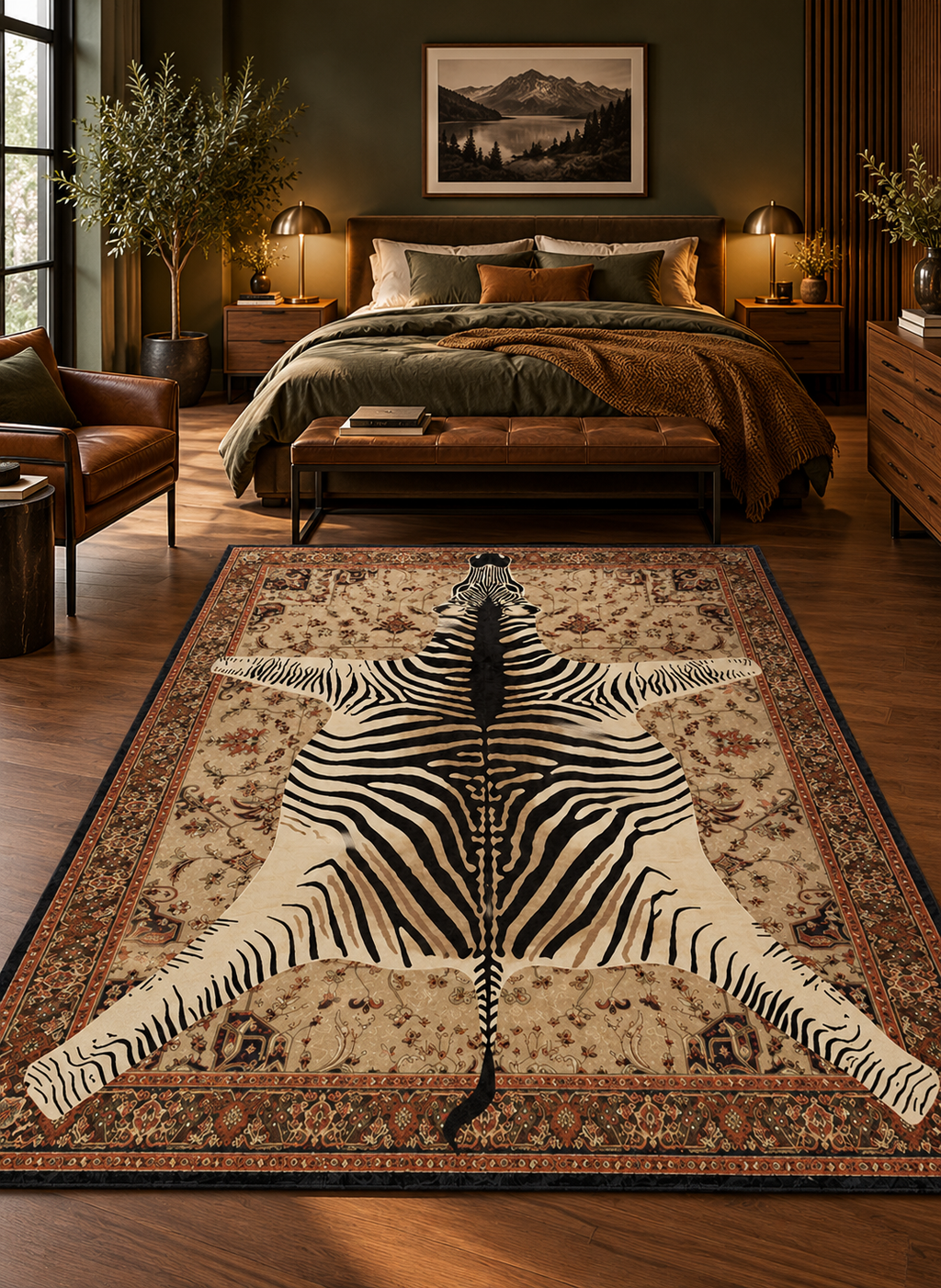 Tapis Zébrane