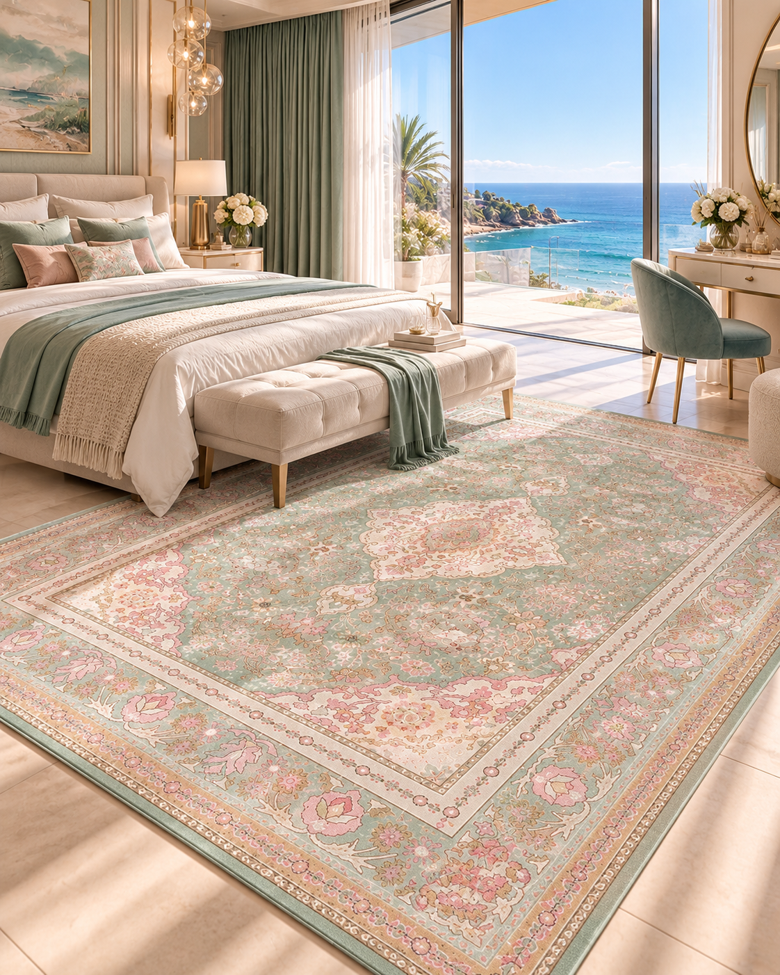Tapis Salon Sageblossom