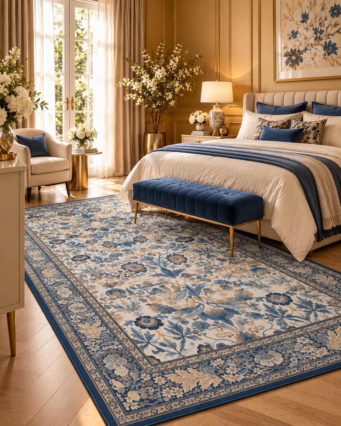 Tapis Salon Botanical