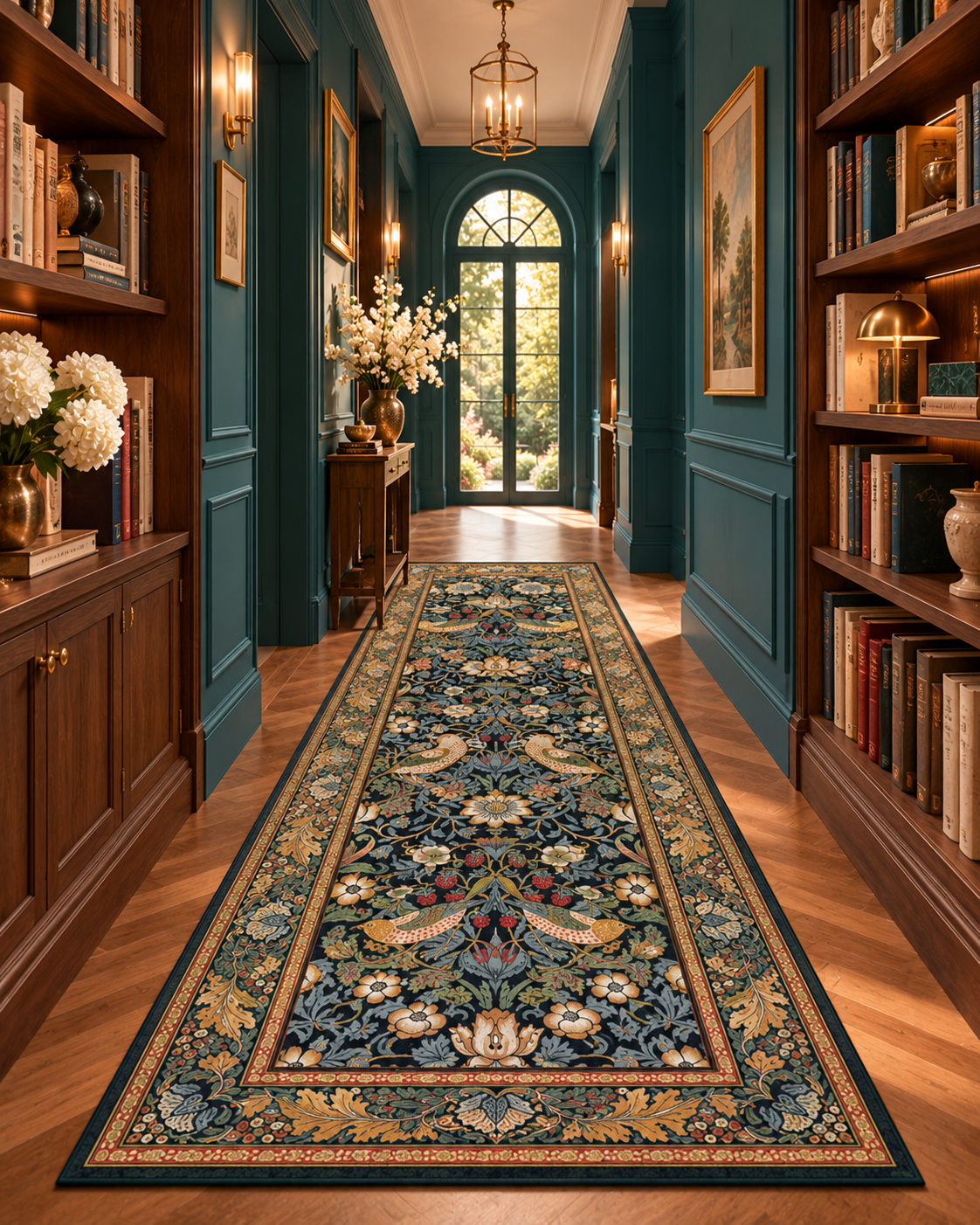 Tapis Salon Botanical