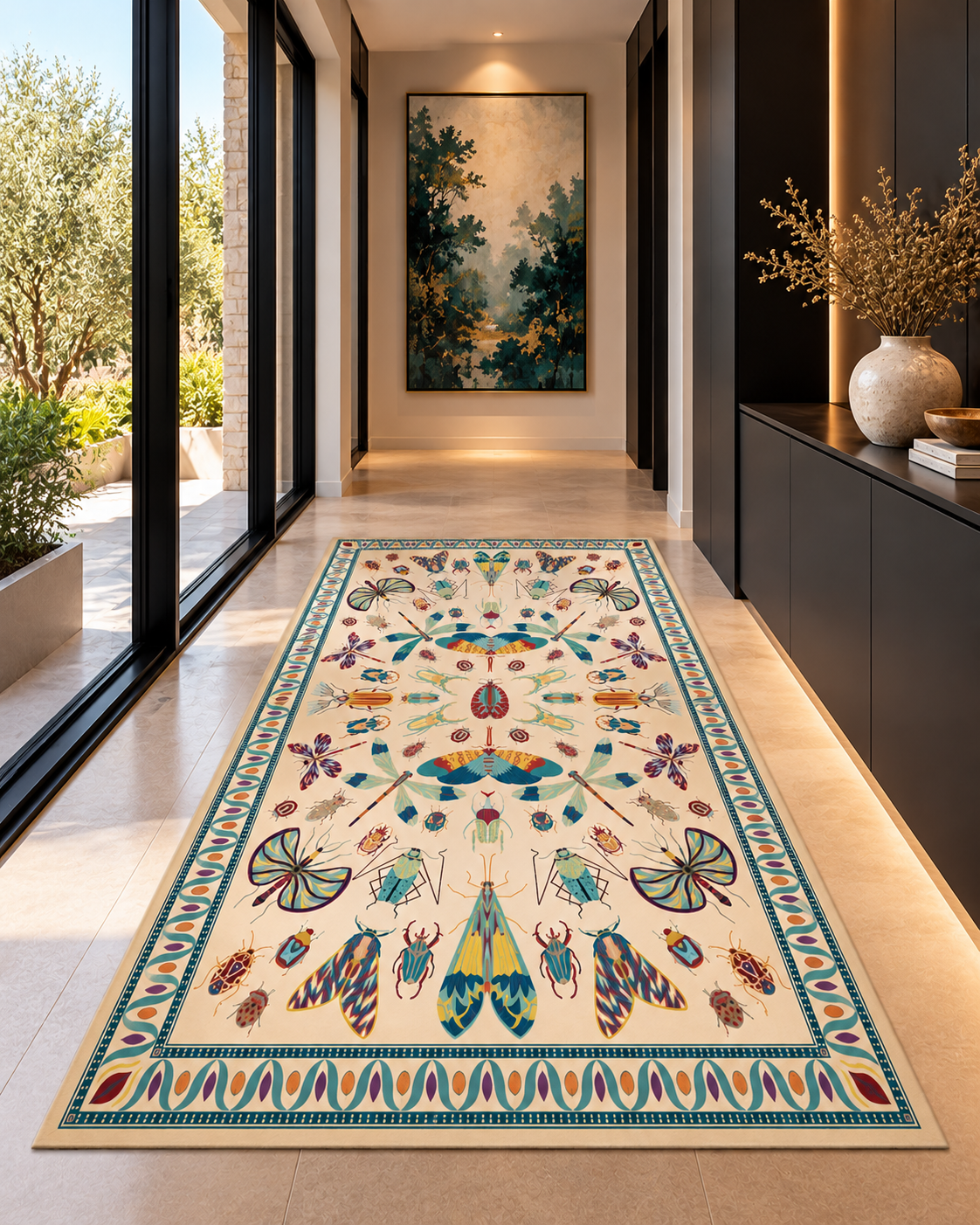 Tapis Papillon