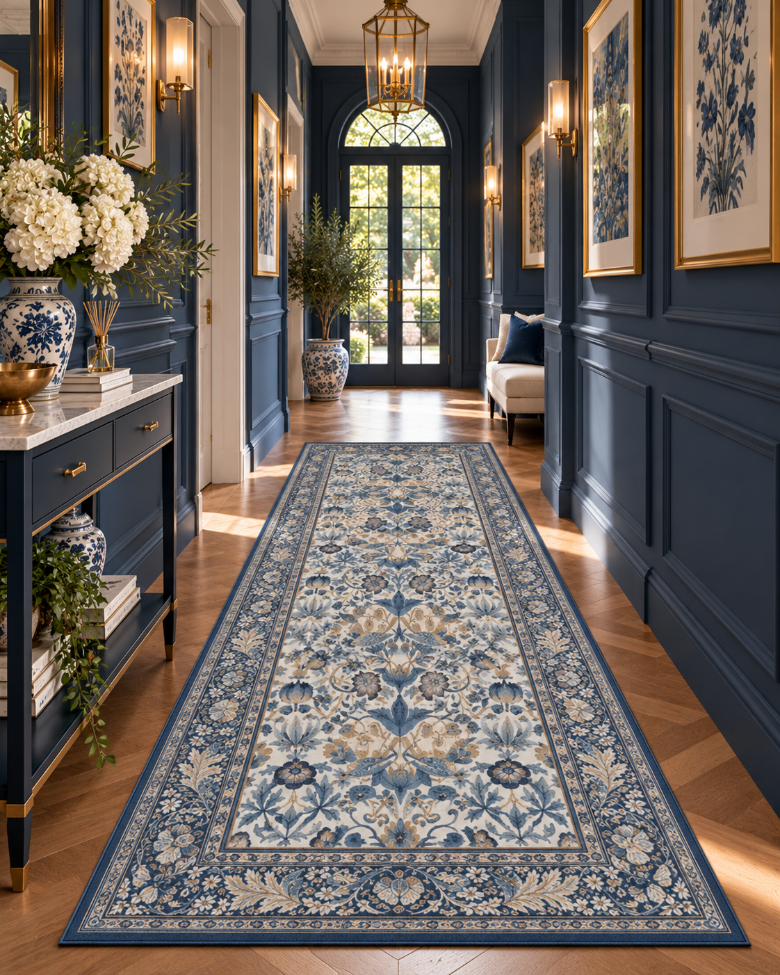 Tapis Salon Botanical