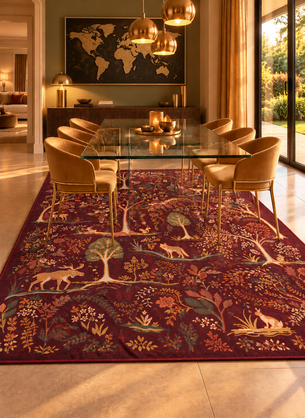 Tapis Salon Amber