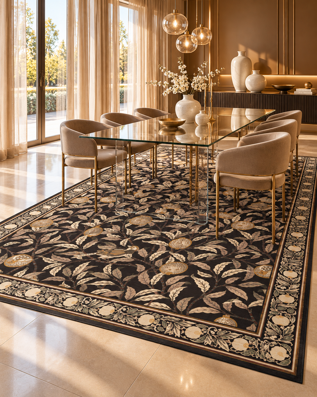 Tapis Salon Goldleaf