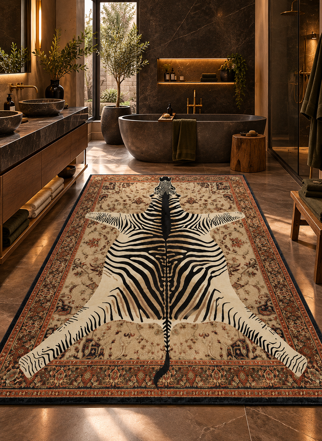 Tapis Zébrane