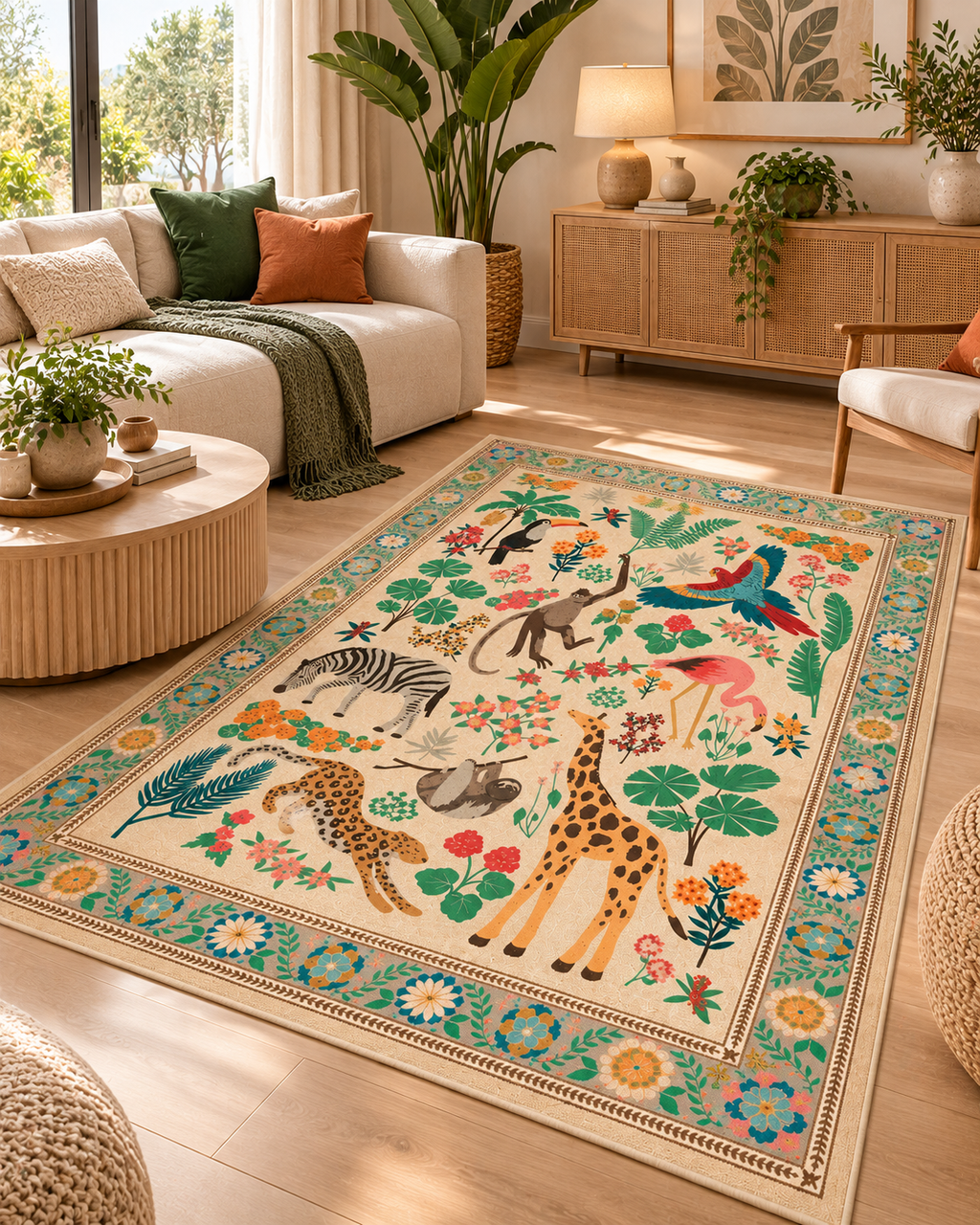 Tapis Jungle