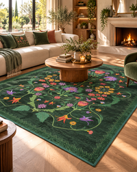 Tapis Salon Evergreen