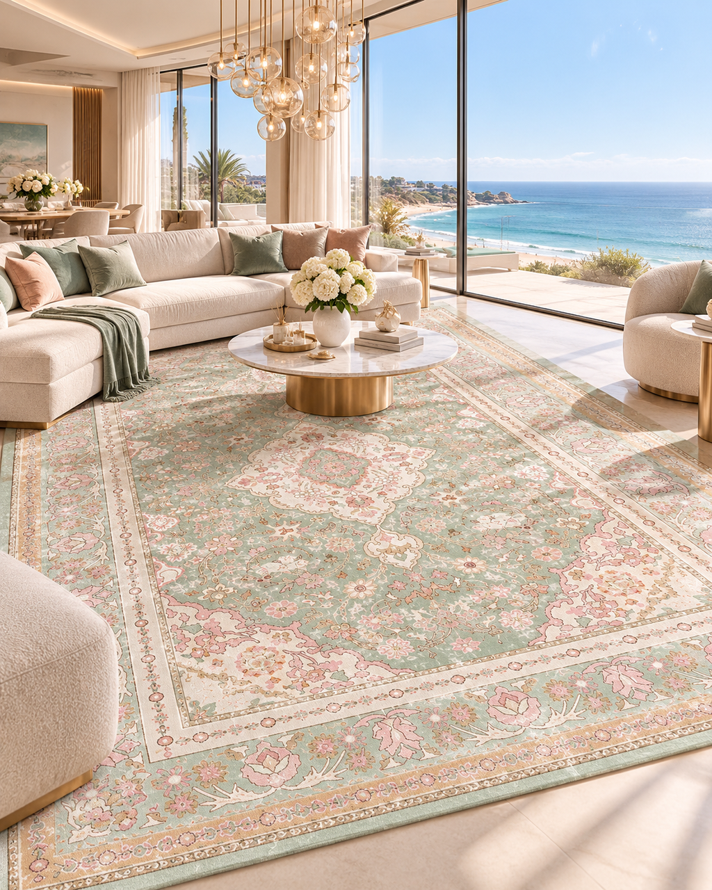 Tapis Salon Sageblossom