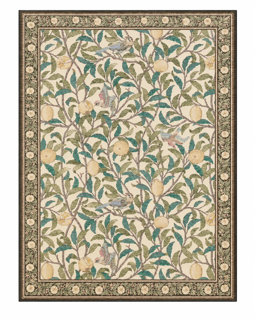 Tapis Salon Goldleaf