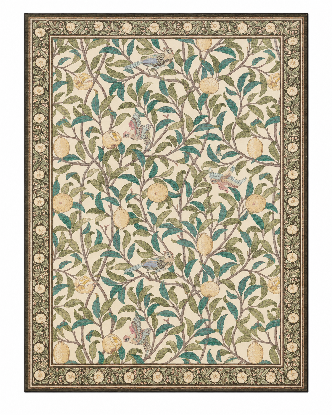 Tapis Salon Goldleaf