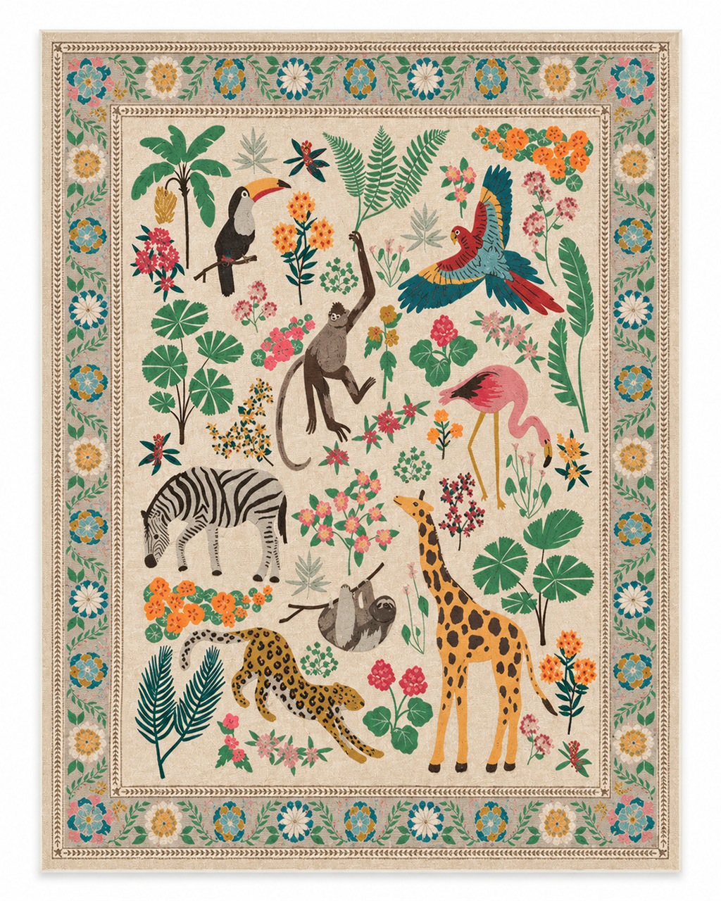 Tapis Jungle