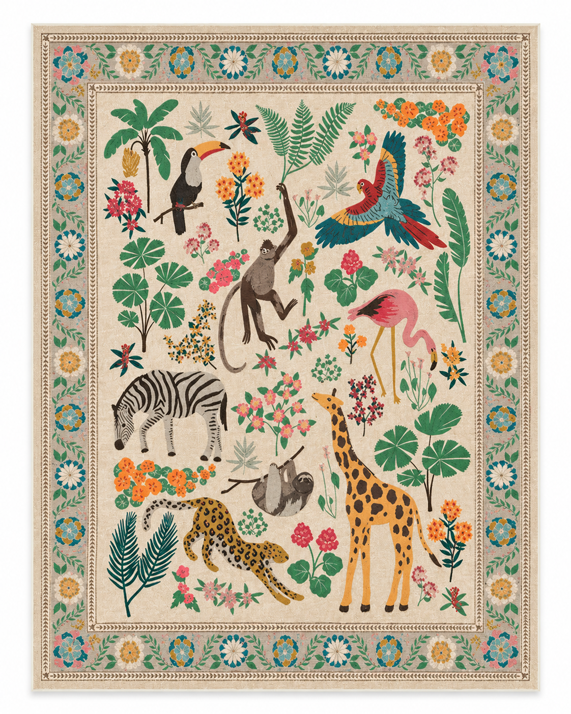Tapis Jungle