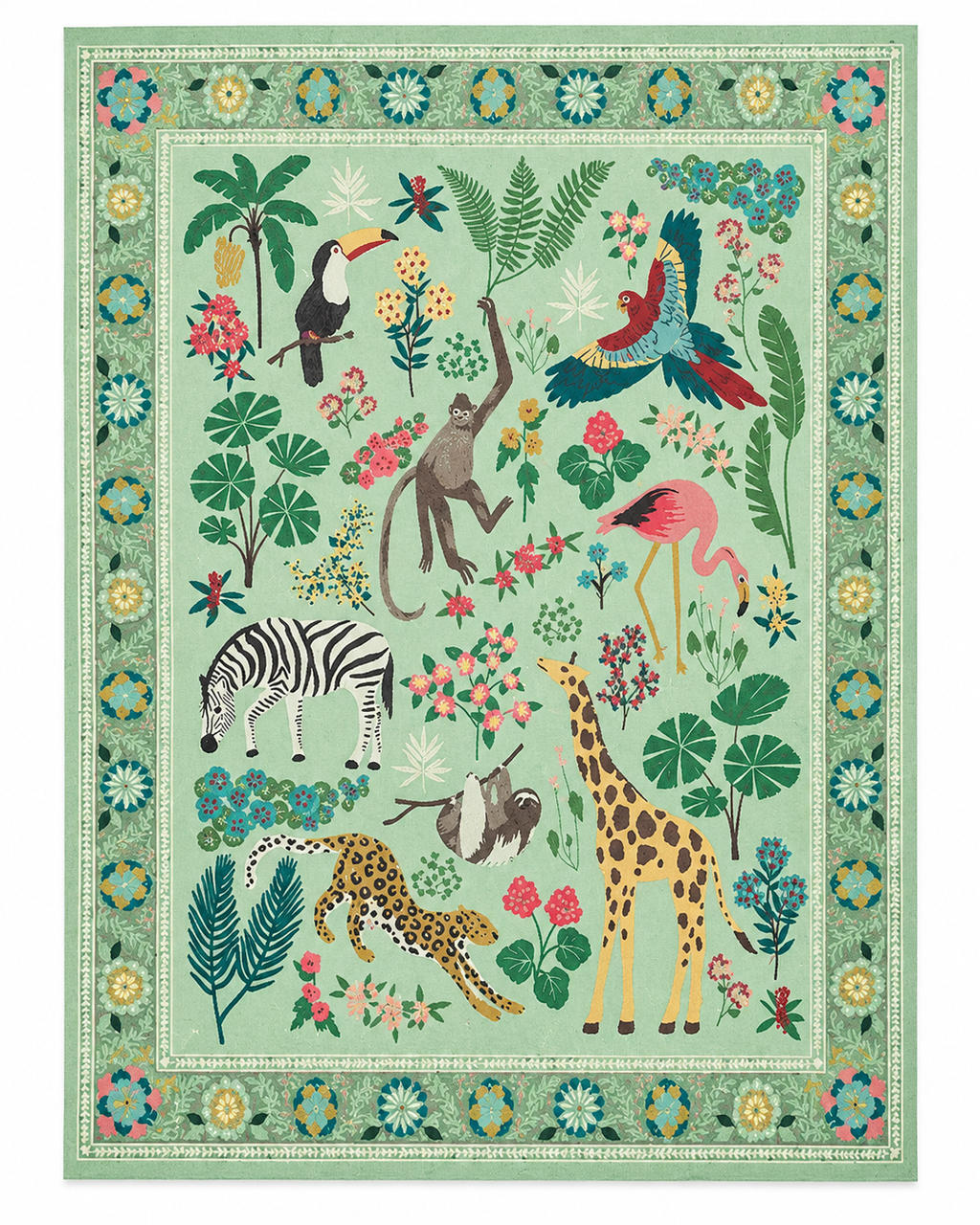 Tapis Jungle