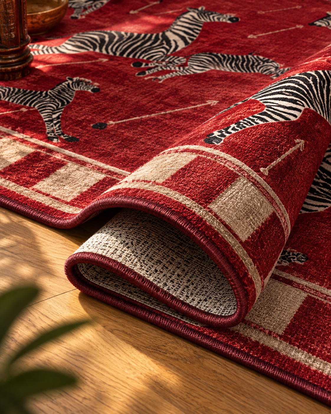 Tapis Savane Rouge