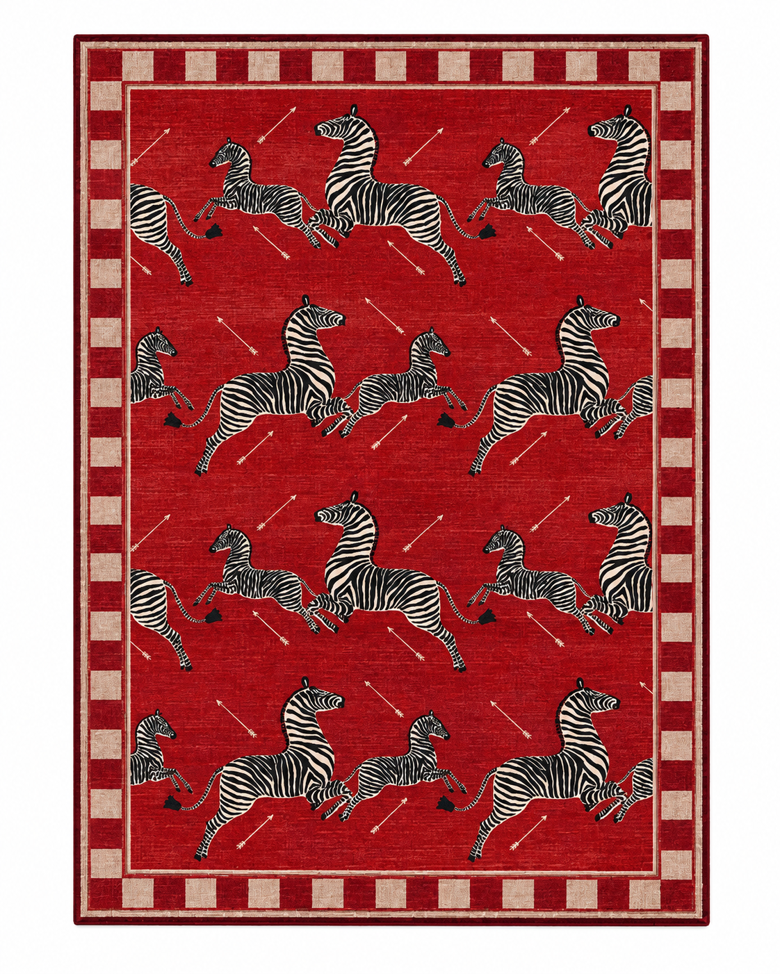 Tapis Savane Rouge
