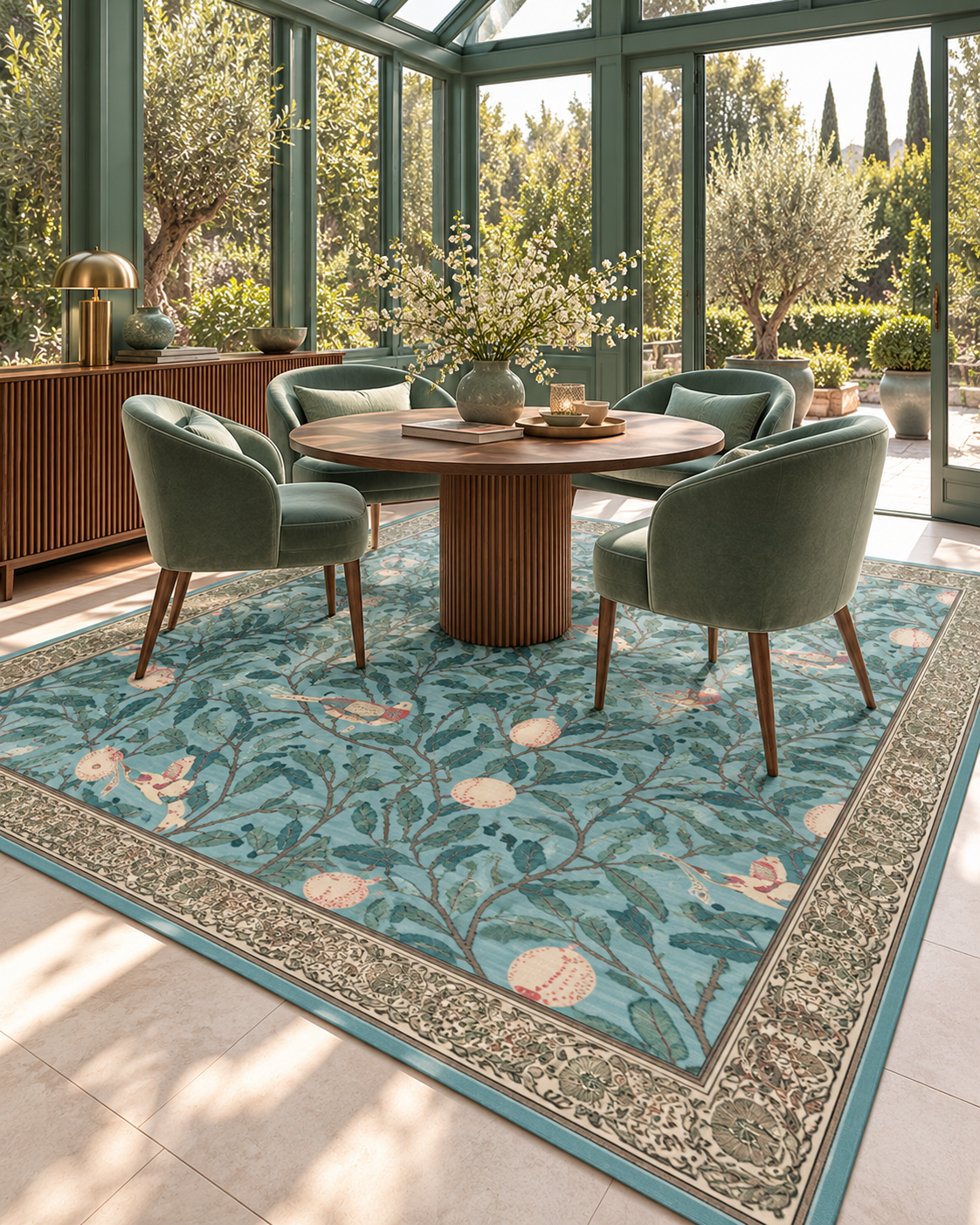 Tapis Salon Goldleaf