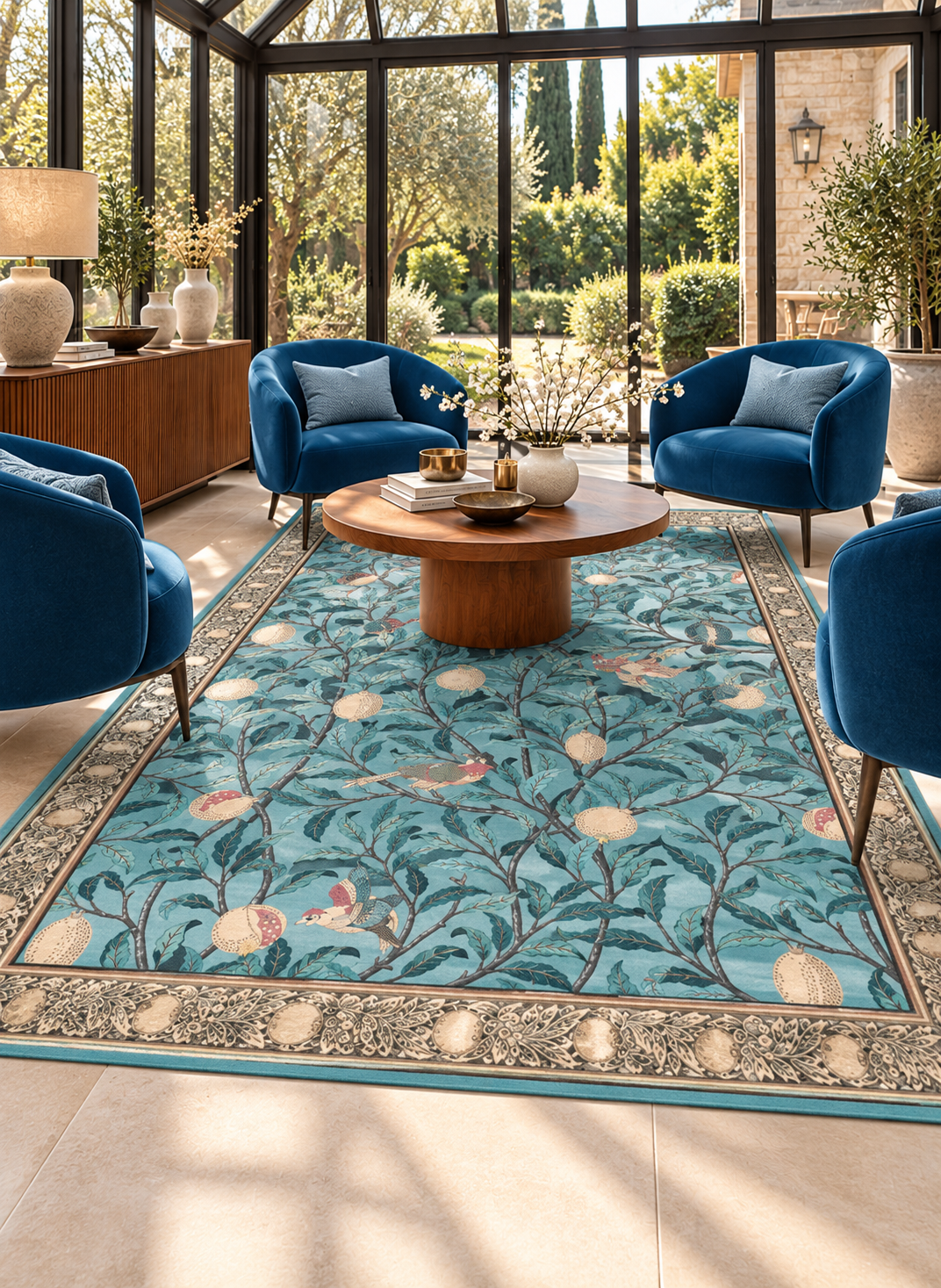 Tapis Salon Goldleaf