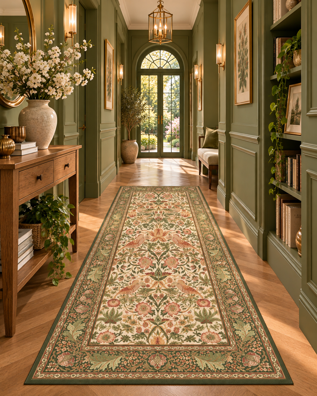 Tapis Salon Botanical