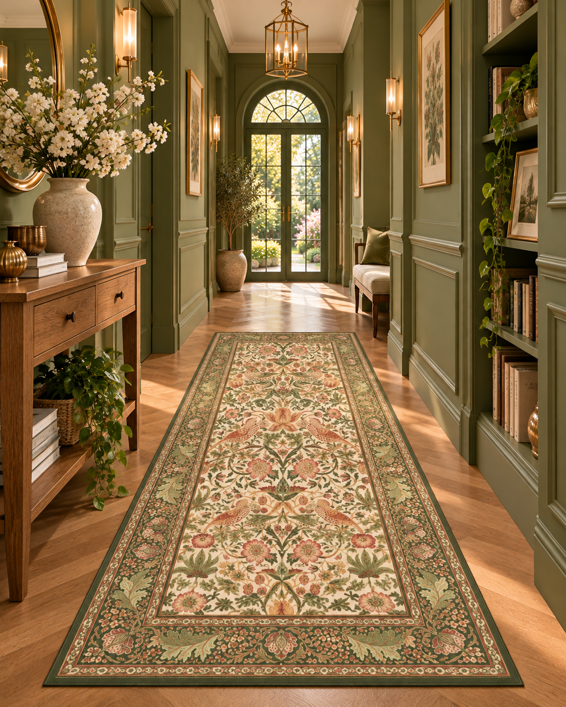 Tapis Salon Botanical