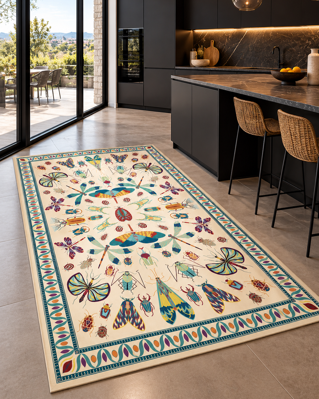 Tapis Papillon