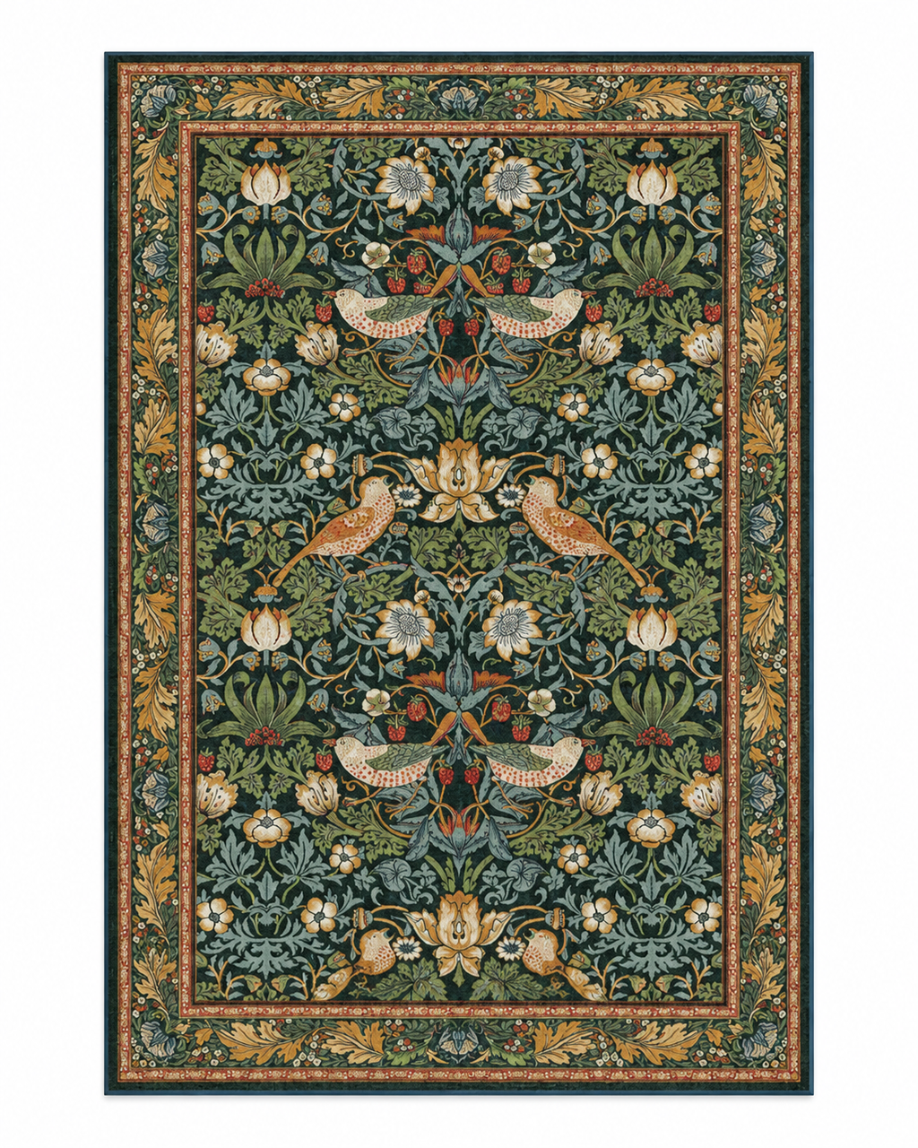 Tapis Salon Botanical
