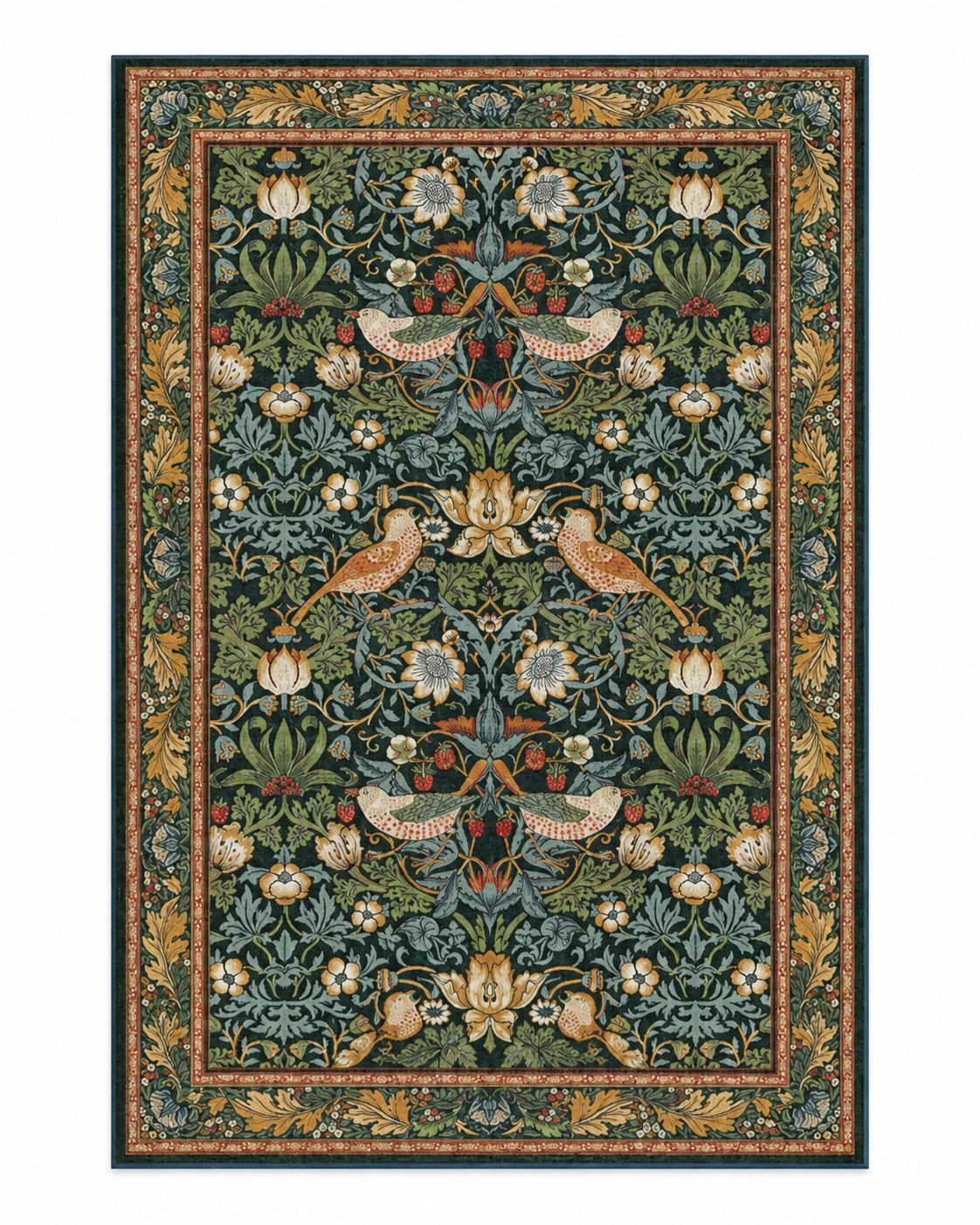 Tapis Salon Botanical