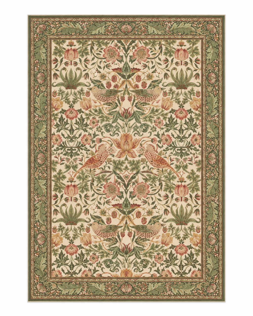 Tapis Salon Botanical