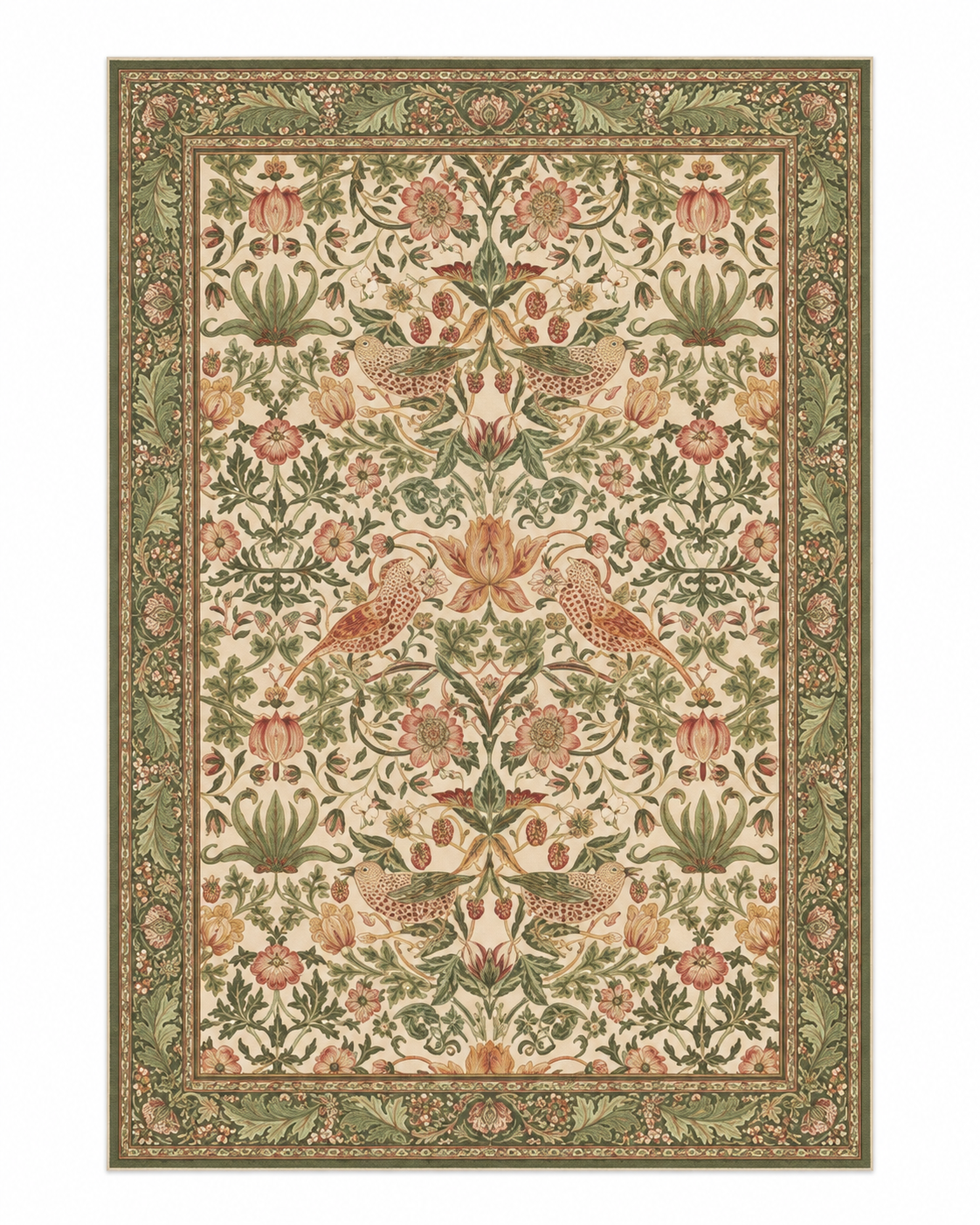 Tapis Salon Botanical