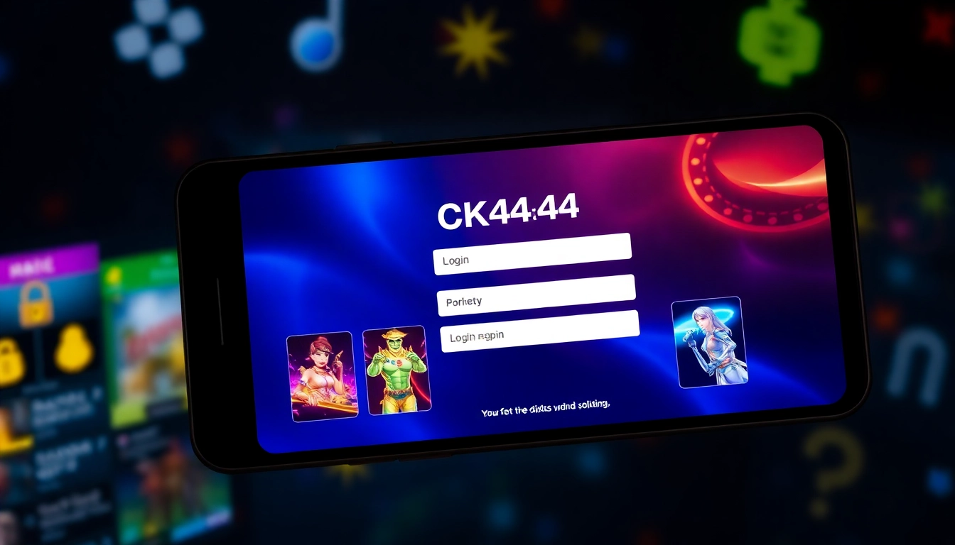 Step-by-step guide to ck4444 login app android with clear visuals, highlighting secure access and seamless gaming experience.