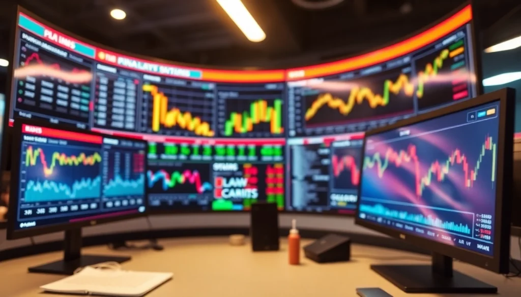 Comprehensive Stocks and Shares News dashboard showcasing live stock charts and headlines for